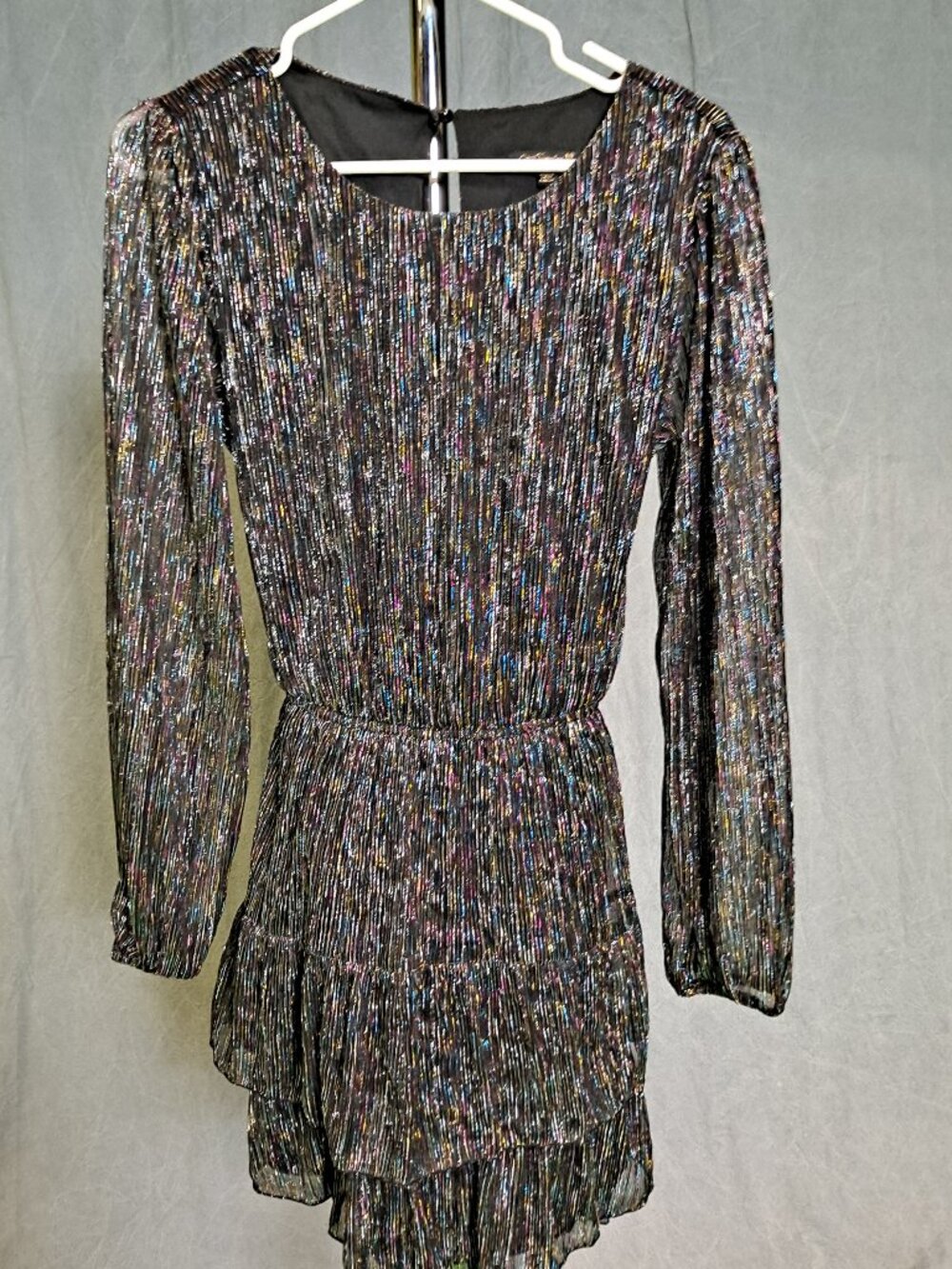 Long Sleeve Party Mini Dress